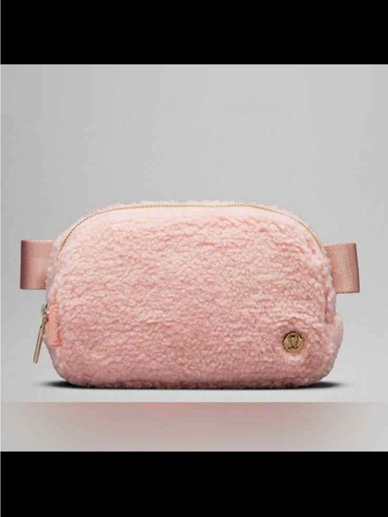 lululemon athletica Handbags - lululemon athletica Pink Fuzzy Pouch